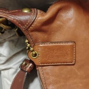 Coach leather bag